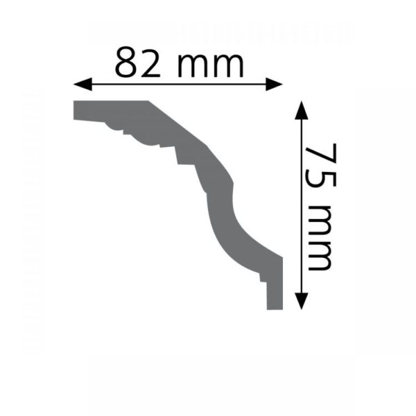 Listwa gzymsowa LGG01 Wysokość 7,5 cm