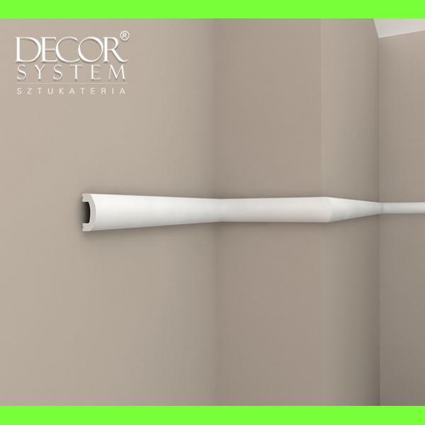 Listwa Ścienna malowana gotowa do montażu Decor System DSS02 Wysokość 3,4 cm