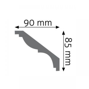 Listwa gzymsowa LGG08 Wysokość 8,5 cm