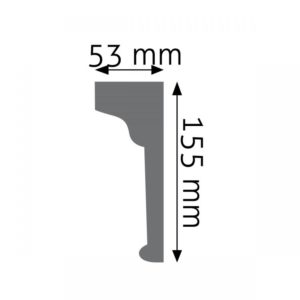 Listwa naścienna LNG-11 Wysokość 15,5 cm