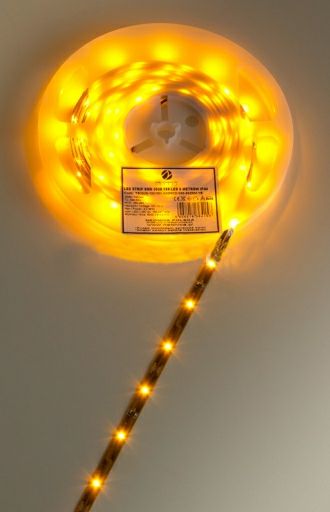 Taśma LED Standardowa (SMD 3528) - rolka 5 metrów,300 LED, samoprzylepna taśma 3M, różne kolory   cm